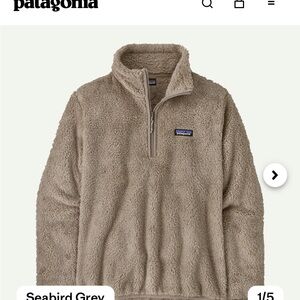 Patagonia Seabird Grey Fleece Pullover